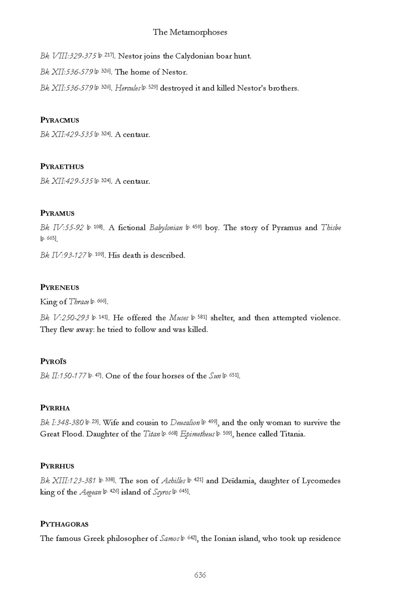Ovid: The Metamorphoses - Page 636